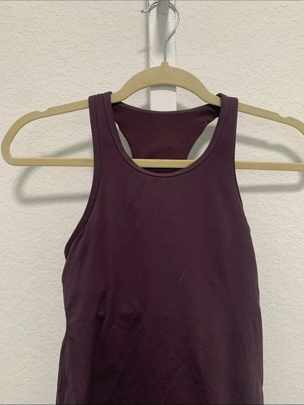 Lululemon Final Lap Dark Purple Racerback Tank Top